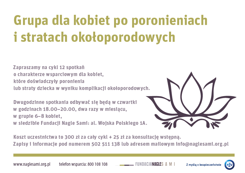 Grupa wsparcia dla rodziców po stracie dziecka Grupa wsparcia dla rodziców po stracie dziecka